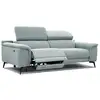 Image de Canapé 3 places avec 1 relax électrique fiero, tissu menthe FIERO