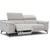 Image de Canapé 3 places avec 1 relax électrique fiero, tissu crème FIERO