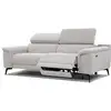 Image de Canapé 3 places avec 1 relax électrique fiero, tissu crème FIERO