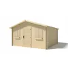 Image de Abri de jardin en bois - ALTANKA - DOM149 - Couleur naturel - Ep. 28mm - 16m2