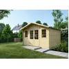 Image de Abri de jardin en bois - 1920m2 - 480x4m - Ep. 40mm - Couleur: naturel - DOM370