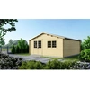 Image de Abri De Jardin En Bois - 36m2 - 6x6m - Ep. 40mm - Couleur: Naturel - Altanka