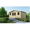 Image de Abri De Jardin En Bois - 21.42m2 - 5.1x4.2m - Ep. 34mm - Couleur: Naturel - Altanka