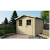 Image de Abri De Jardin En Bois - 7.5m2 - 3x2.5m - Ep. 28mm - Couleur: Naturel - Altanka