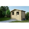 Image de Abri De Jardin En Bois - 6m2 - 3x2m - Ep. 28mm - Couleur: Naturel - Altanka
