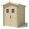Image de Abri de jardin en bois - 4m2 - 2x2m - Ep. 19mm - Couleur: naturel - DOM565