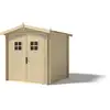 Image de Abri jardin bois - 4.86 m² - 2.17 x 2.23 x 2.11 m - 19 mm DOM565