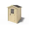 Image de Abri de jardin en bois - 361m2 - 190x190m - Ep. 28mm - Couleur: naturel - DOM593