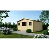 Image de Abri De Jardin En Bois - 20m2 - 5x4m - Ep. 40mm - Couleur: Naturel - Altanka