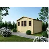 Image de Abri jardin bois - 21.62 m² - Double porte menuisière - 2 fenêtres ouvrantes