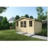 Image de Abri de jardin 25m² - couleur naturel - porte double - Ép. 40mm DOM612 - ALTANKA