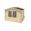 Image de Abri De Jardin En Bois - 9m2 - 3x3m - Ep. 28mm - Couleur: Naturel - Altanka