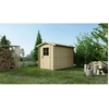 Image de Abri De Jardin En Bois - 5.7m2 - 1.9x3m - Ep. 28mm - Couleur: Naturel - Altanka