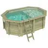 Image de Piscine En Bois Nemo 4.3 X 3 - H.1.31 M Avec Plage, Sable, Cadre En Métal - Sans Dalle - Altanka