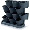 Image de Jardin vertical sur pied Prosperplast Cascade Garden anthracite