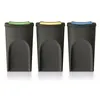 Image de Ensemble de poubelles de recyclage Keden Sortibox 3x35L noir