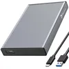 Image de Boîtier SSD/HDD 25 REAGLE USB-C 3.1 Aluminium 6 Gbps