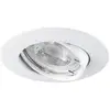 Image de Plafonnier Encastré Blanc   Aluminium   Ø88mm   Orientable   Luto Kanlux