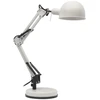 Image de Lampe De Bureau Blanche - Orientable 360°/180° - E14 - Design Moderne