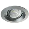 Image de Support De Spot Encastrable Perçage 75mm Rond Gris