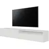 Image de Selsey veldio - meuble tv - 175 cm - suspendue avec niche - blanc