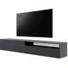 Image de Selsey veldio - meuble tv - 175 cm - suspendue avec niche - noir