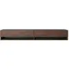 Image de Selsey mirrgo - meuble tv - 200 cm - noyer