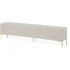 Image de Selsey lammelo - meuble tv - 175 cm - beige