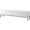 Image de Selsey bemmi - meuble tv - 175 cm - blanc et pieds noirs