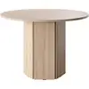 Image de Selsey - Table À Manger Ronde Hexa - 110 Cm - Chêne Linberg