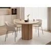 Image de Table ronde - HEXA - 110 cm - Chêne de Lindberg