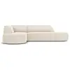 Image de Canapé d'angle gauche charles 4 places en velours beige CXL_LCO_88_F1_CHARLES1
