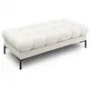 Image de Banc bali 2 places en tissu structurel beige clair COS_BCH_170_F1_BALI1