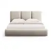 Image de Lit coffre avec tête de lit nicolas 140x200cm en velours beige clair COS_BF140_2_F1_NICOLAS1