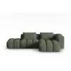 Image de Canapé d'angle droit modulable lorella 4 places en tissu structurel vert olive foncé CXL_RCO_193_F1_LORELLA3