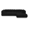 Image de Canapé d'angle droit modulable sky 4 places en velours noir COS_RC_L_184_F1_SKY8