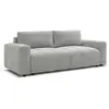 Image de Bobochic canapé droit convertible coffre arsene gris clair ARSENE
