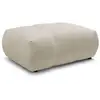 Image de Bobochic pouf fuji tissu bouclette beige FUJI
