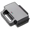 Image de Adler Ad 3073 Gaufrier Et Appareil À Croque-monsieur 1400 W Noir, Argent