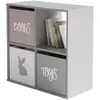 Image de Rangement cubes loni 2x2 blanc REGAL LONI/B/2x2