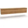 Image de Meuble Tv Nicole 160 Cm - Couleur Chêne Craft