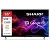 Image de Sharp 55hp5265e Tv 139,7 Cm (55") 4k Ultra Hd Smart Tv Wi-fi Nero
