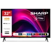 Image de Tv Led Sharp 32 Pouces Smart Tivo Noir 720p Hdr Dolby Digital