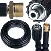 Image de Rallonge de tuyau haute pression - M22-M2 (compatible Kärcher/Kranzle) - 15 m - 200 Bar - tresse nylon PVC