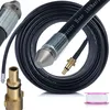 Image de Tuyau de Nettoyage Canalisation 40 m   Buse 1+3 Jets 160 Bar Compatible avec nettoyeur Nilfisk Lavor Stihl