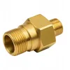 Image de Adaptateur Mâle TR22M vers 1/4   Laiton Massif Étanchéité Parfaite Compatible avec nettoyeur Kärcher EASY!Lock