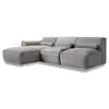 Image de Flex felix canapé module d'angle 244x154 cm, gris Flex Felix