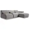 Image de Flex felix canapé module d'angle 244x154 cm, gris Flex Felix