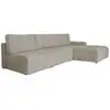Image de Lulu canapé module d'angle 5pl convertible, gris Lulu