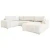 Image de Lulu canapé module d'angle 8pl convertible, gauche, avec accoudoir, beige Lulu